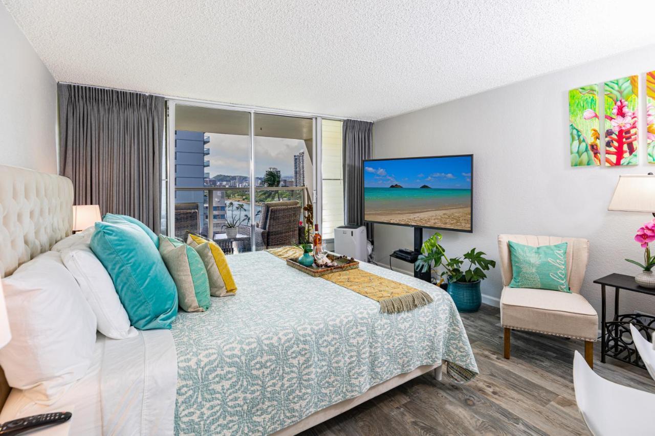 Beautifully Upgraded Studio Close To Waikiki Beach Appartement Honolulu Buitenkant foto